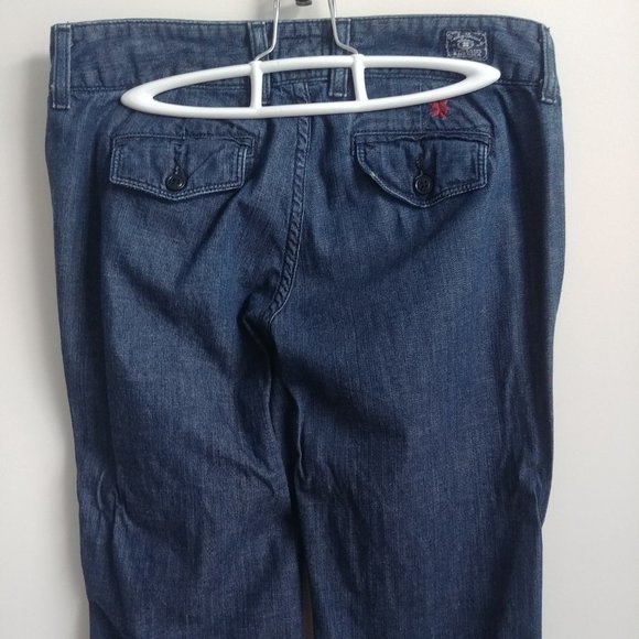 Y2K Lucky Brand low rise flare jeans denim size 4 27 Kinzie Trouser - Picture 6 of 16